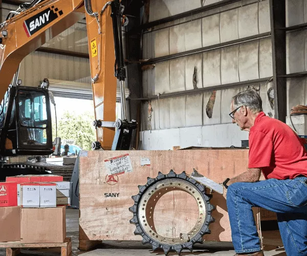 Serwis maszyn Sany